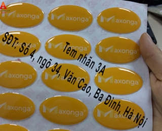 “Buôn một, bán mười” nhờ tem epoxy/ tem nhựa thủy tinh hữu cơ
